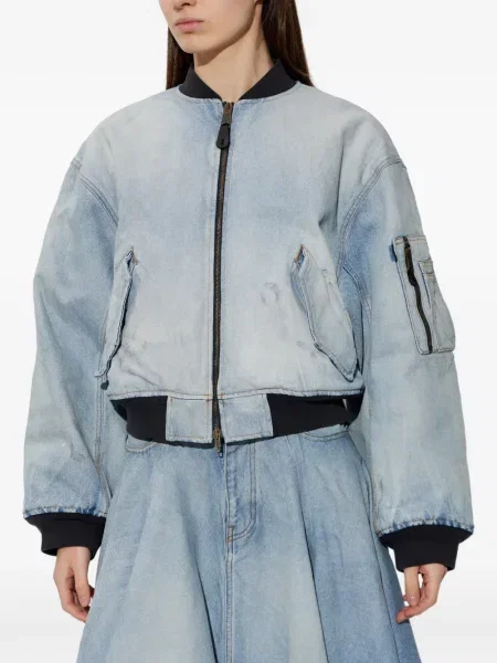 Geacă Balenciaga albastru