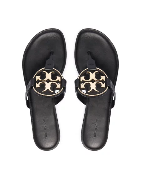 Papuci Tory Burch negru