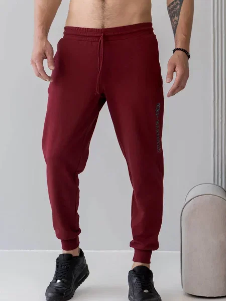 Брюки червоні