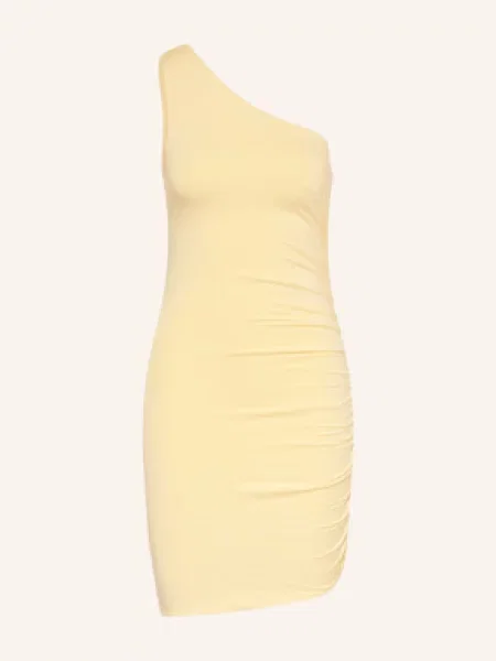 Leger Studio One-Shoulder Šaty Celestine Z Žerzejového Materiálu tmavě žlutá