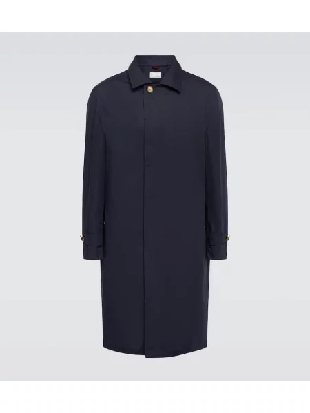 Palton Brunello Cucinelli albastru