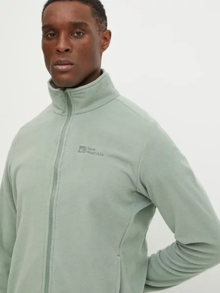 Jack Wolfskin bluza sportowa Taunus zielona