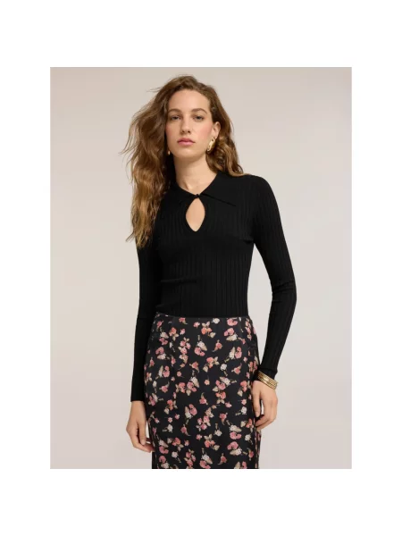 Sweter Motivi czarny