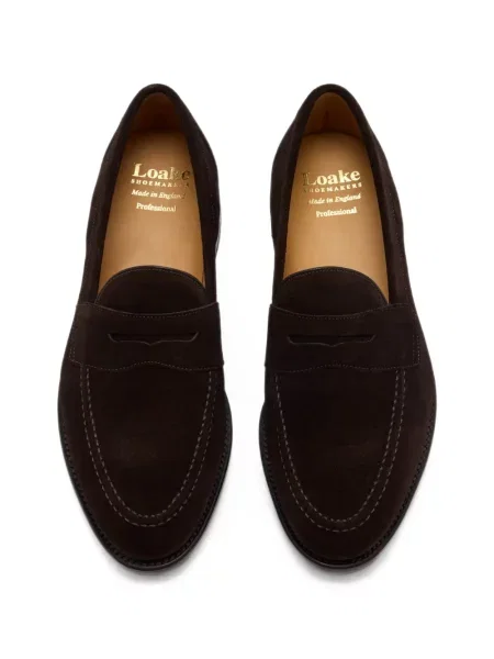 Pantofi loafer Loake maro