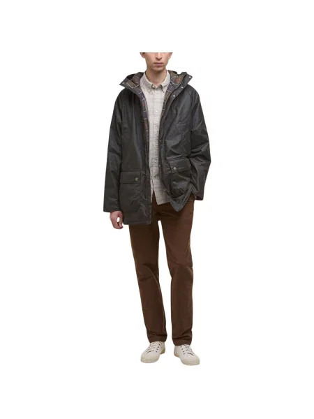 Geacă parka Barbour verde