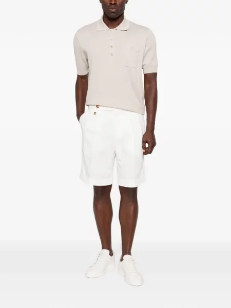 Pantaloni scurți Brunello Cucinelli alb