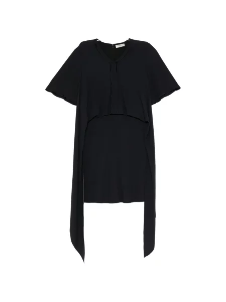 Rochie Balenciaga asimetrică negru