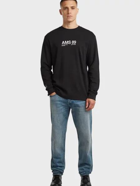 Лонгслив G-star Raw черный