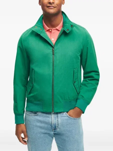Bomber bunda Brooks Brothers zelená