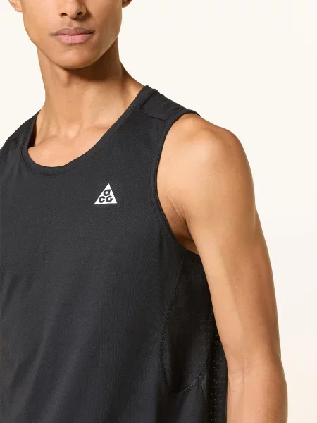 Nike Běžecké Tričko Solarchase černá
