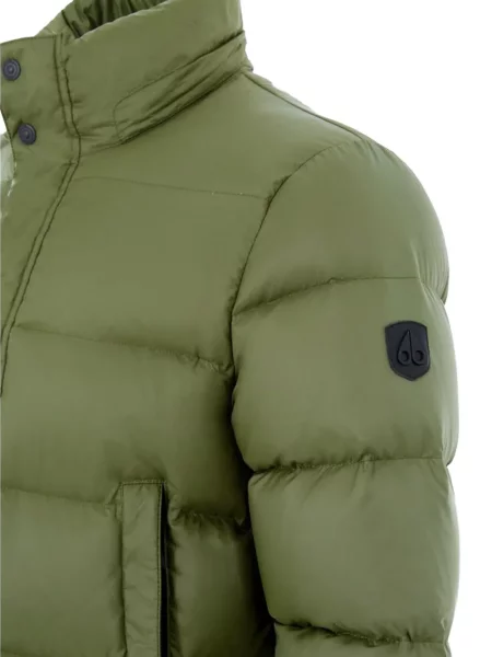 Geacă Moose Knuckles cu glugă verde