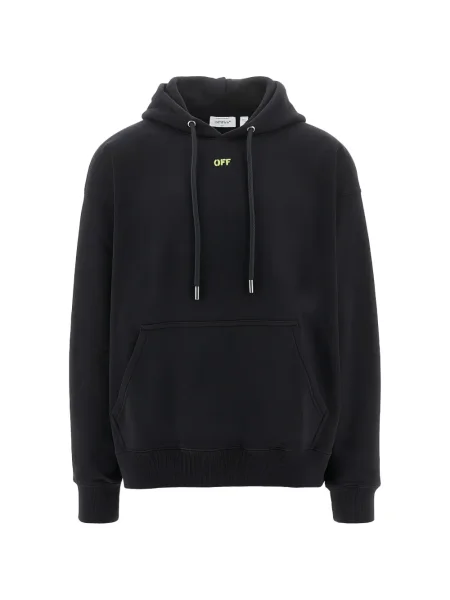Hanorac cu glugă Off-white cu glugă alb