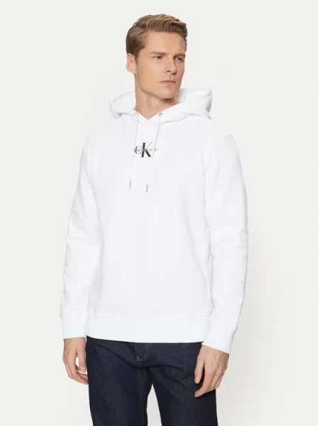 Calvin Klein Jeans Bluză alb