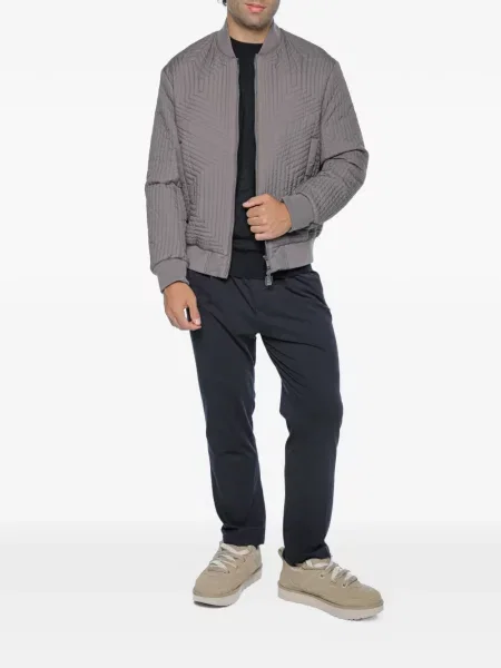 Matlasat geacă bomber Armani Exchange gri