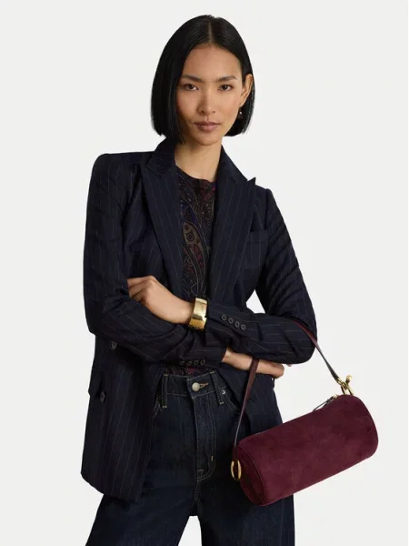 Kabelka LAUREN RALPH LAUREN Bordó