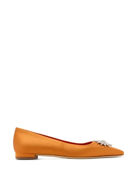 Balerini Manolo Blahnik portocaliu
