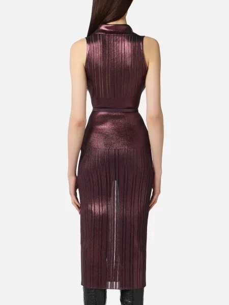 Платье Elisabetta Franchi бордовое