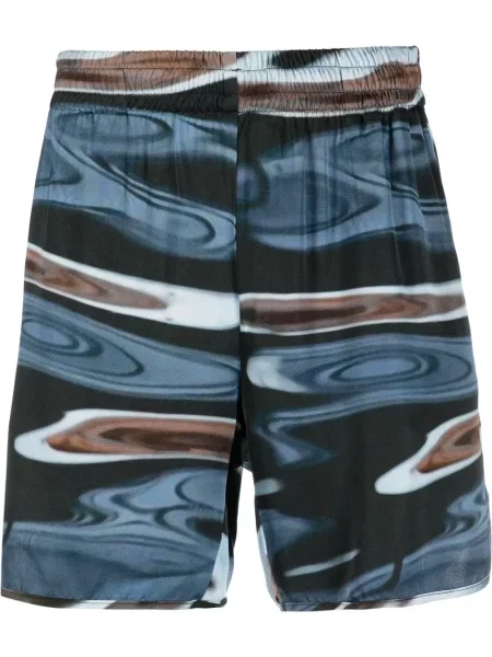 Шорти Blue Sky Inn с принт синьо