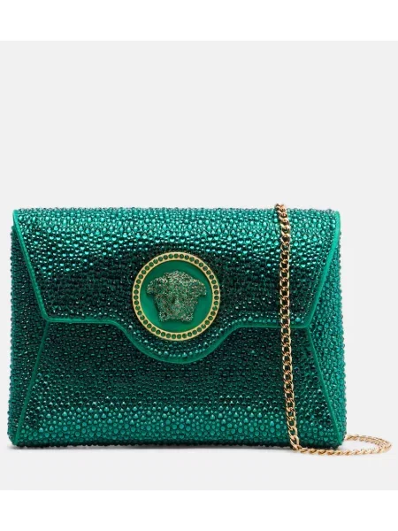 Geanta crossbody Versace verde