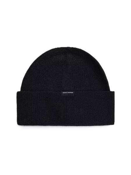 Textilní doplňky EAX BEANIE HAT modrý