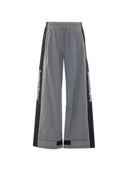 Τρέξιμο παντελόνι Balenciaga με σχέδιο γκρι