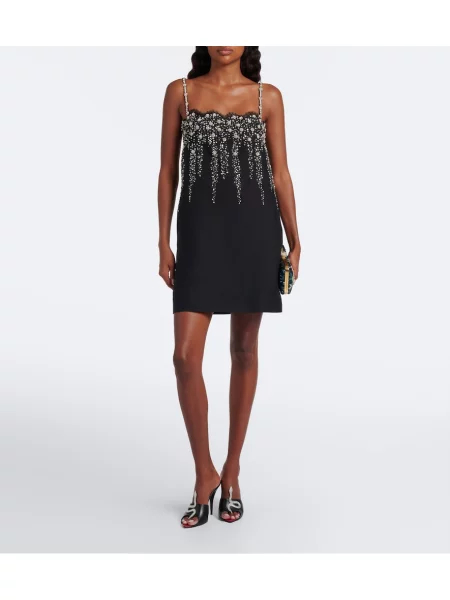 Rochie Valentino din crep negru