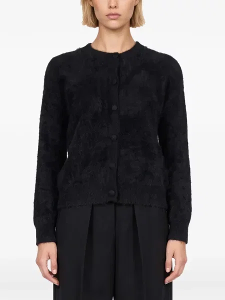 Cardigan Gotha tricotate negru