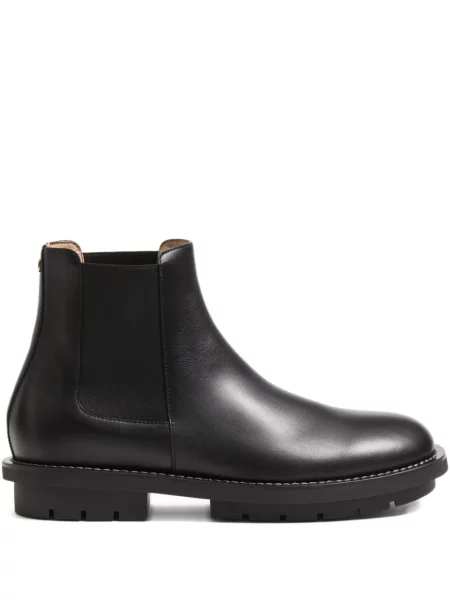Botine Valentino Garavani din piele negru