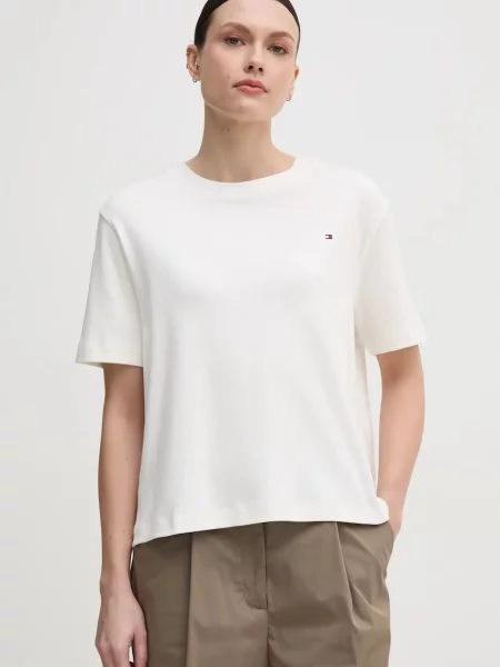Тениска Tommy Hilfiger бяло
