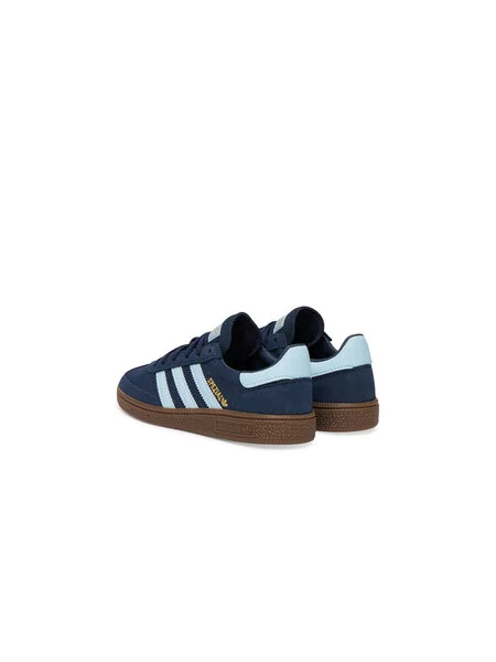 ADIDAS ORIGINALS Tenisky Handball Spezial námořnická modř / světlemodrá zlatá hnědá