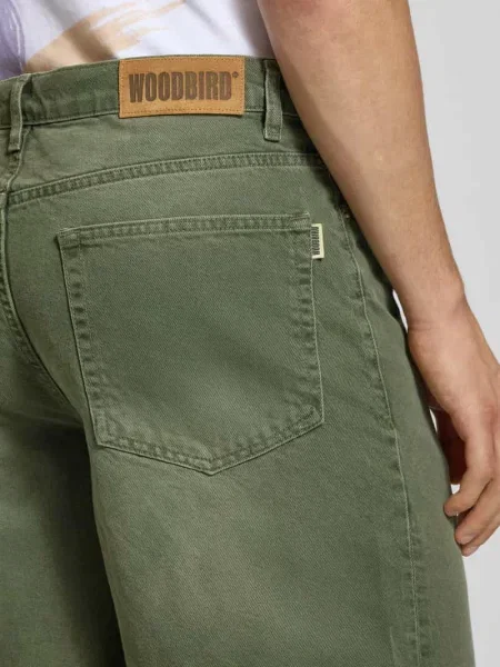 Szorty jeansowe z prostą nogawką i 5 model ‘Rami’ Woodbird