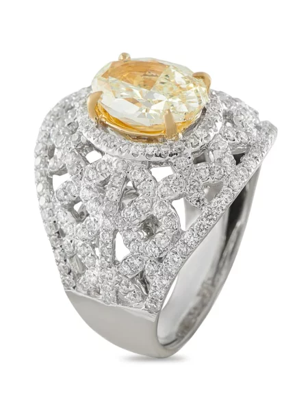 Diamant inel Lb Exclusive argintiu