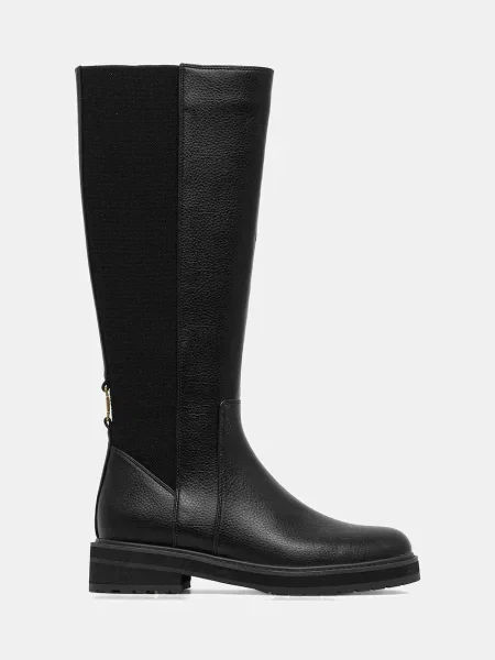 Чоботи Twinset на плоскому підборі чорний