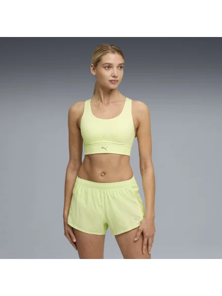 PUMA Stanik PWRbreathe RUN Odzież S zielony