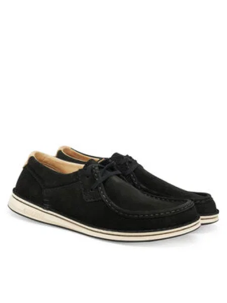 Šněrovací polobotky Birkenstock černé