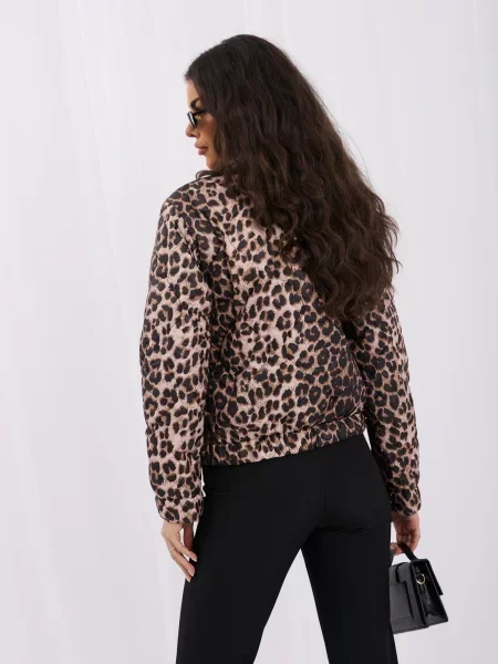Bomber jakna Italy Moda crna