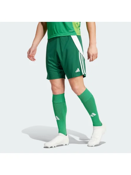 ADIDAS PERFORMANCE Športne hlače Tiro zelena bela