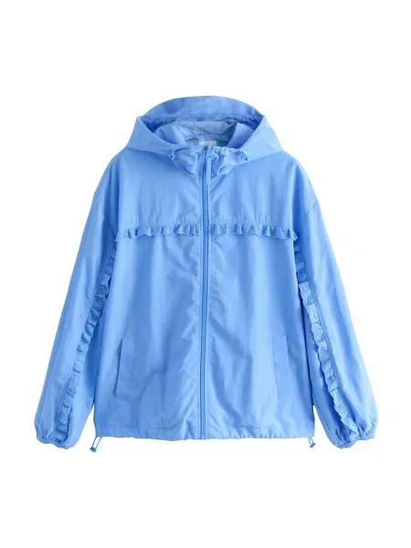 Next Geacă de primăvară-toamnă azuriu