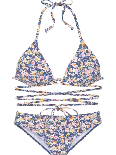 BUFFALO Bikini / svetlo rumena / oranžna / roza modra