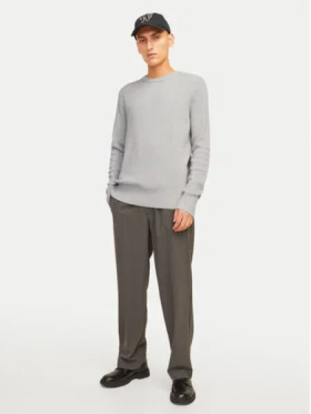 Jack&Jones Svetr Perfect šedá