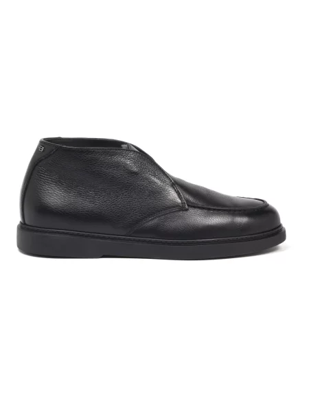 Buty do kostki Baldinini skórzane czarne