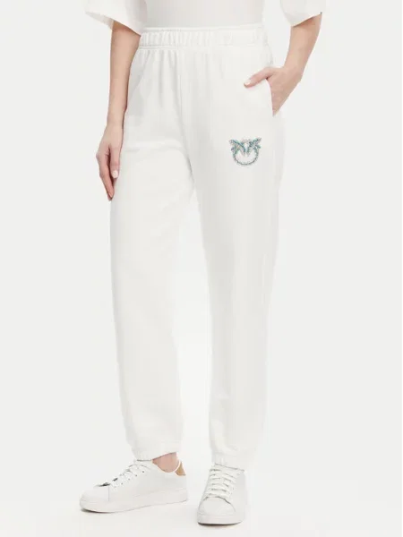 Spodnji del trenirke PINKO bela