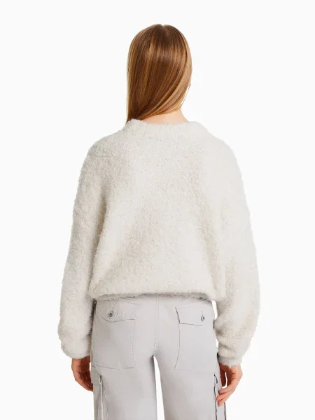 Bershka Pulover crem