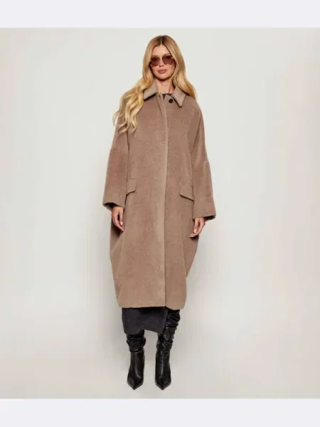 Marella Palton de lână Icam bej