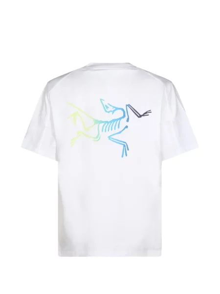 Tricou Arc'teryx cu imagine alb