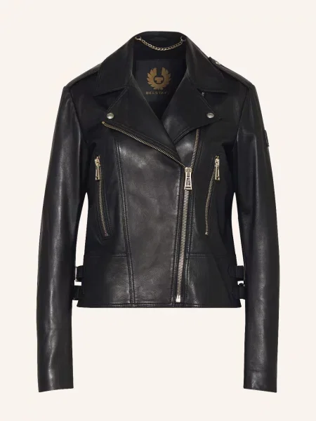 Belstaff Kurtka Skórzana Marianne schwarz czarna