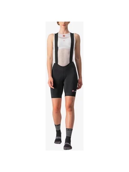 Spodenki na szelkach Castelli Endurance XS czarne