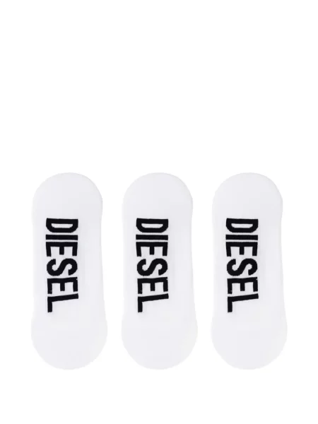 Șosete Diesel cu imagine alb