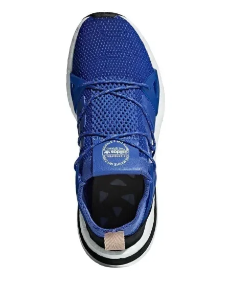 Sneakerși Adidas Tubular cu autograf cu bretele slip-on gri