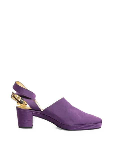 Sandále Dolce & Gabbana fialová